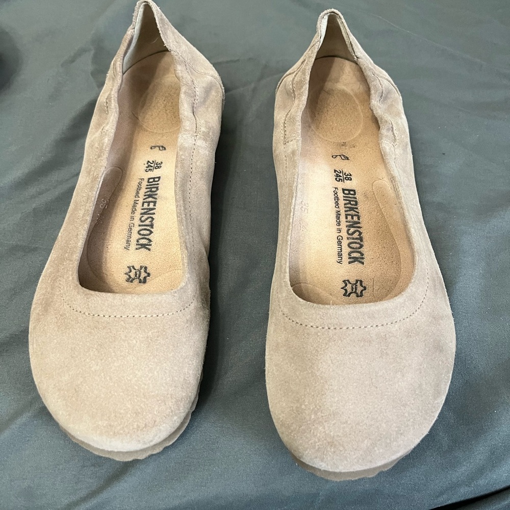 Birkenstock flats size 38
